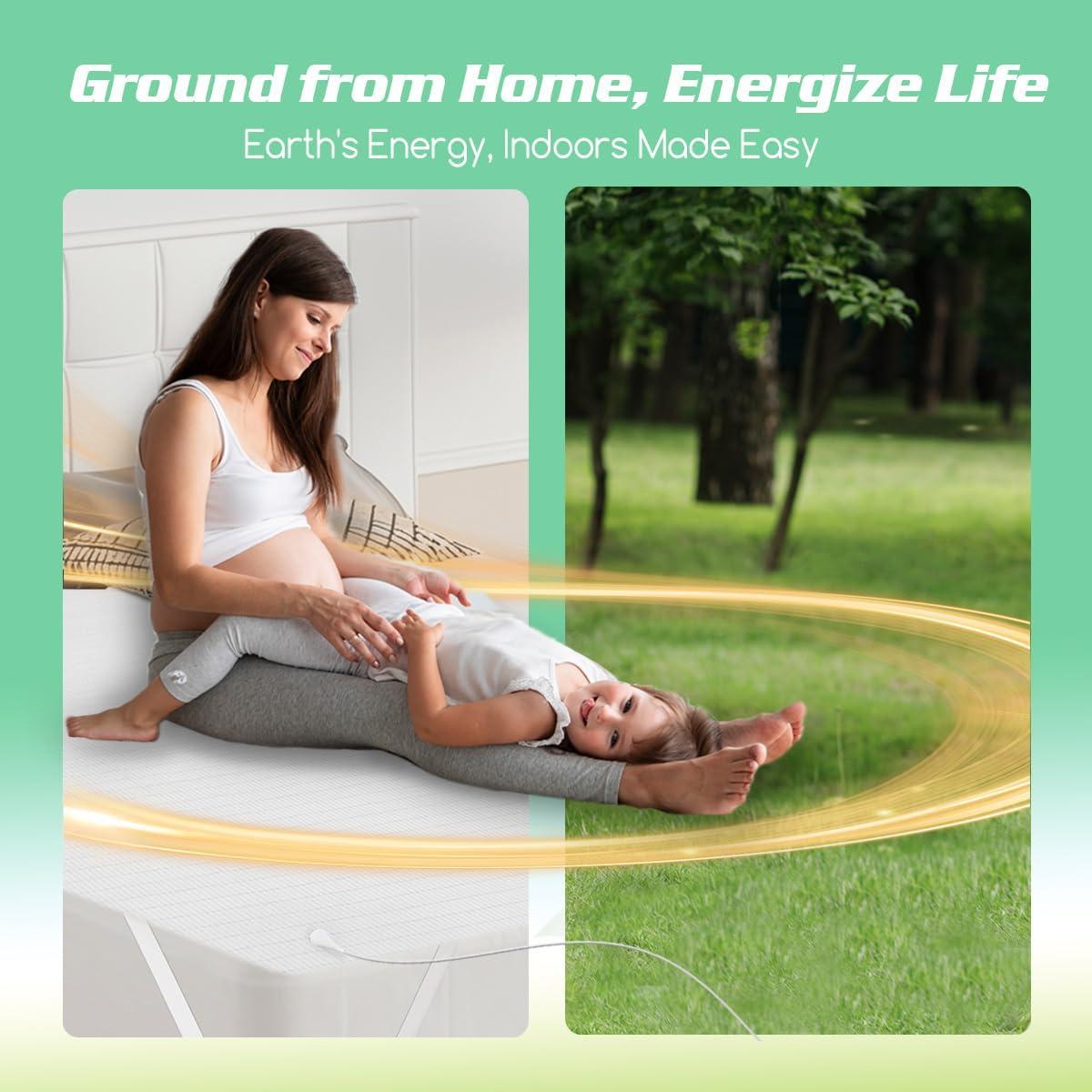 Funda de Almohada de Conexión a Tierra Gruenerde 50x76cm Algodón Orgánico