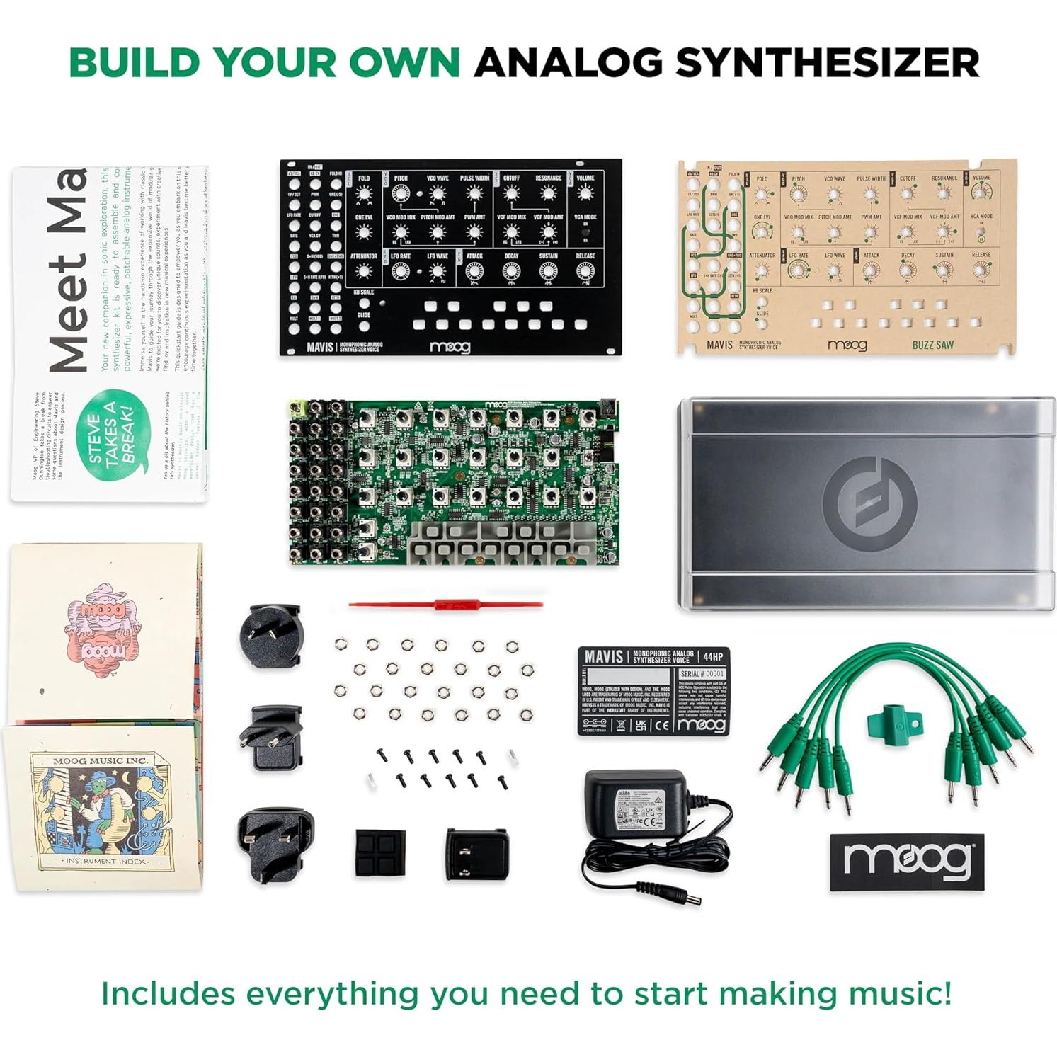 Sintetizador Analógico Moog Mavis - Semi-Modular 44HP