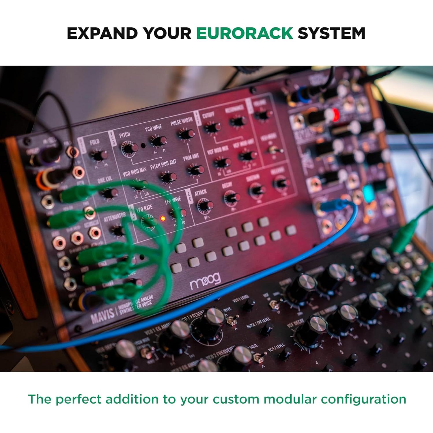 Sintetizador Analógico Moog Mavis - Semi-Modular 44HP