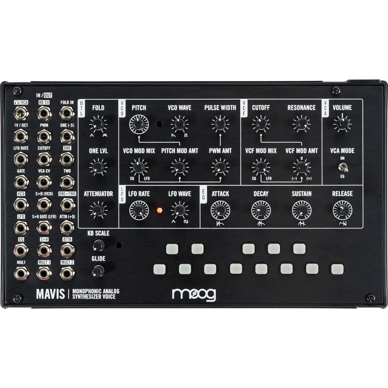 Sintetizador Analógico Moog Mavis - Semi-Modular 44HP