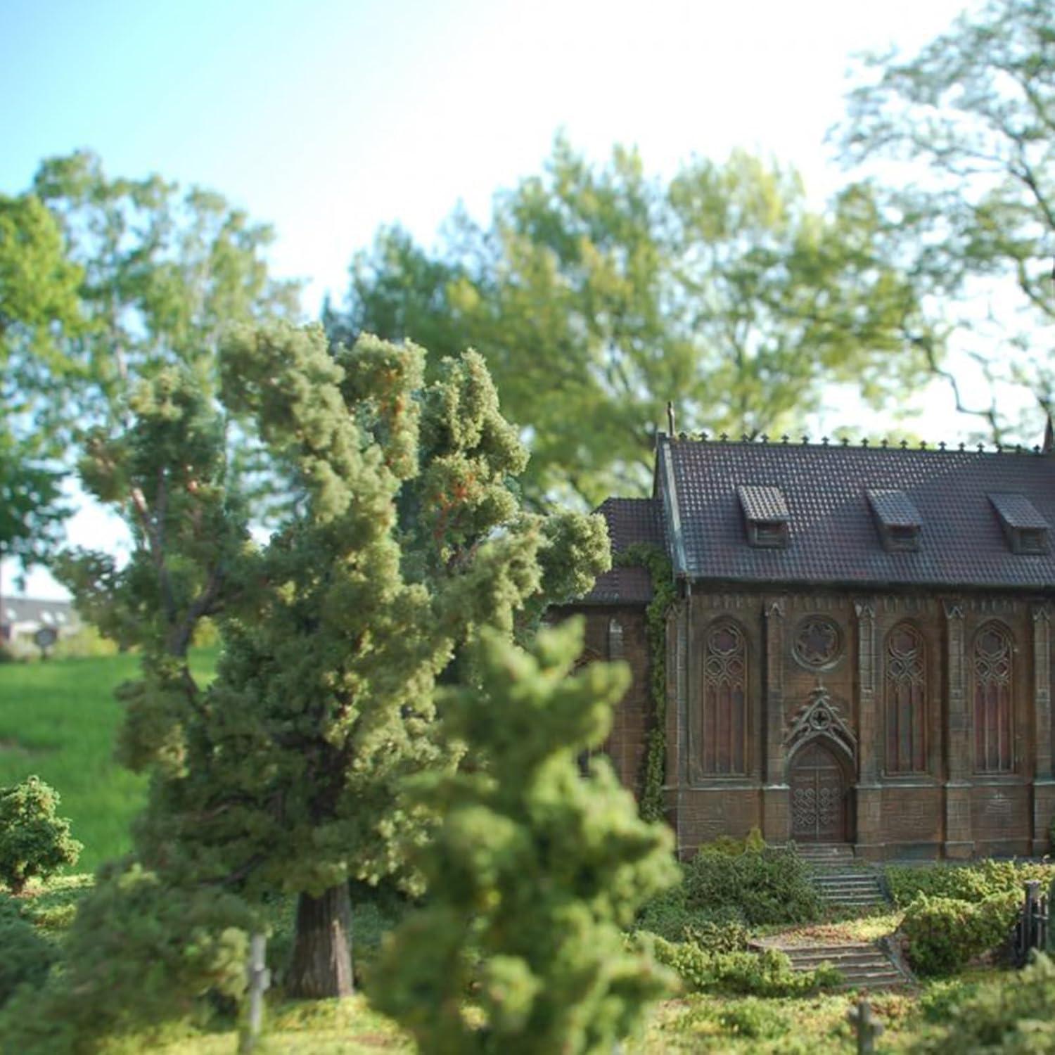 Kit de Terreno Miniatura Warmtree - Polvo de Árbol Verde Oscuro