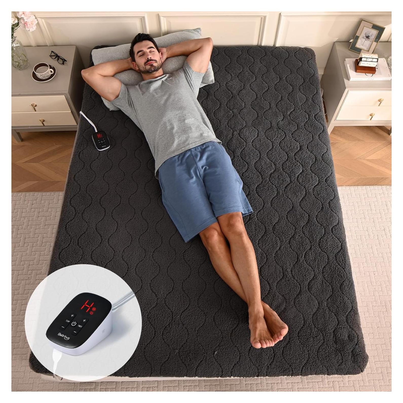 Almohadilla Térmica Eléctrica Bearhug Completo 190x137cm 10 Niveles