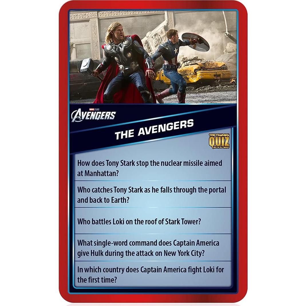 Juego de Preguntas Marvel Top Trumps 500 Preguntas 8+