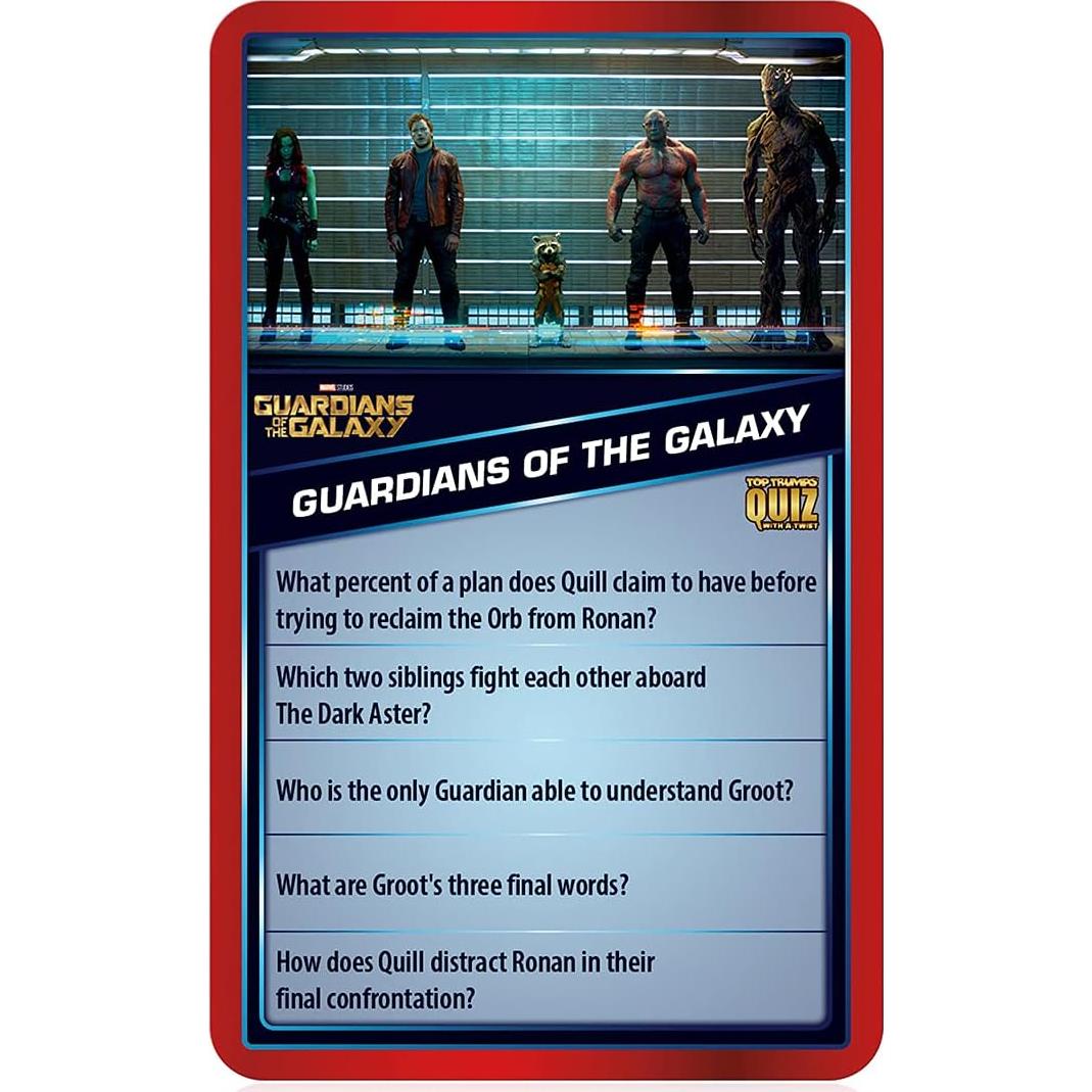 Juego de Preguntas Marvel Top Trumps 500 Preguntas 8+