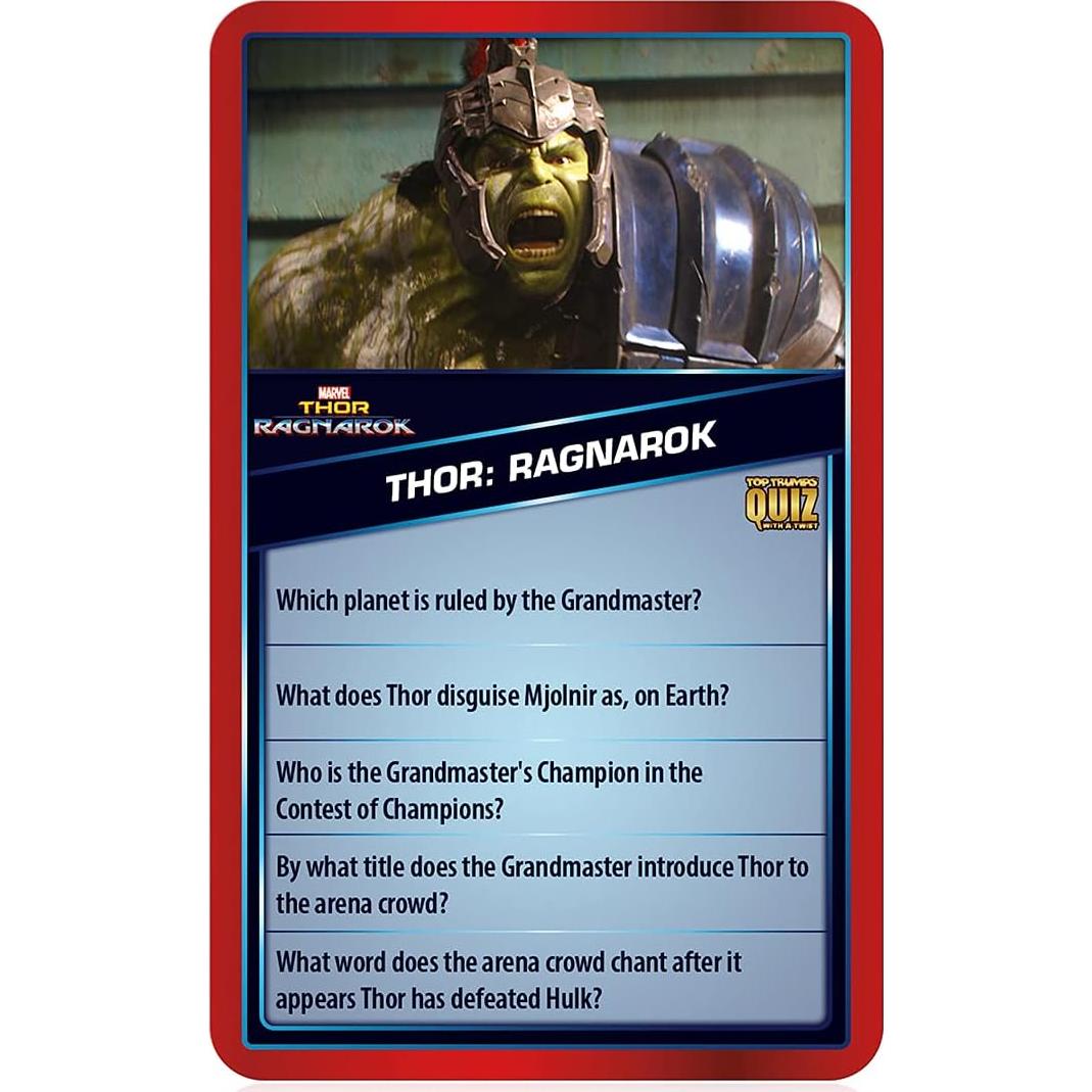 Juego de Preguntas Marvel Top Trumps 500 Preguntas 8+
