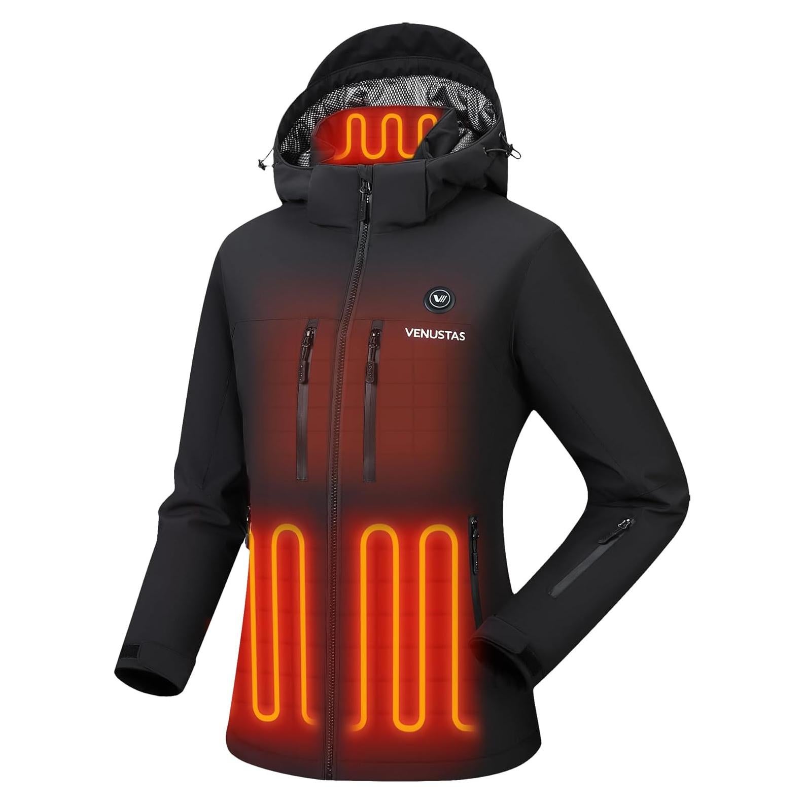 Chaqueta Térmica Utilitaria Venustas para Mujeres 12V 60°C