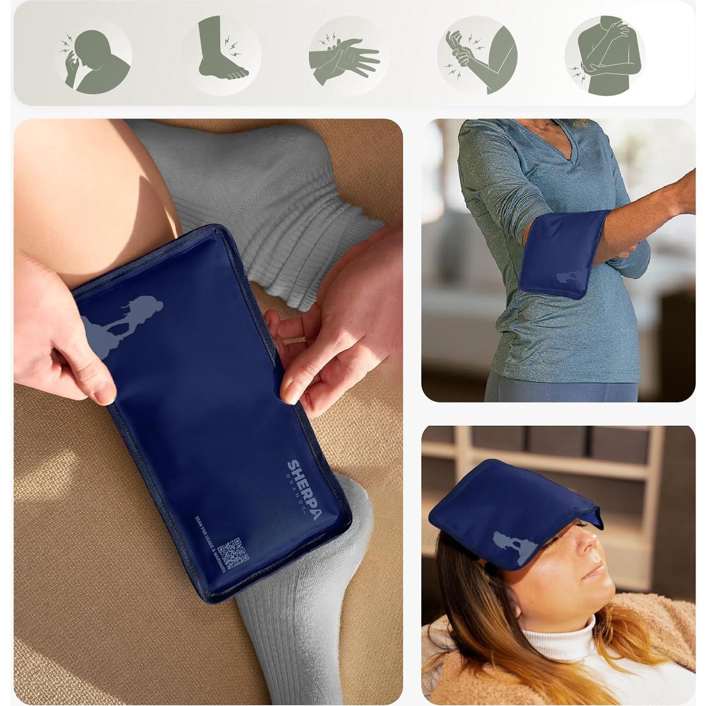 Paquete de Hielo Reutilizable Sherpa 27.94x15.24cm Azul