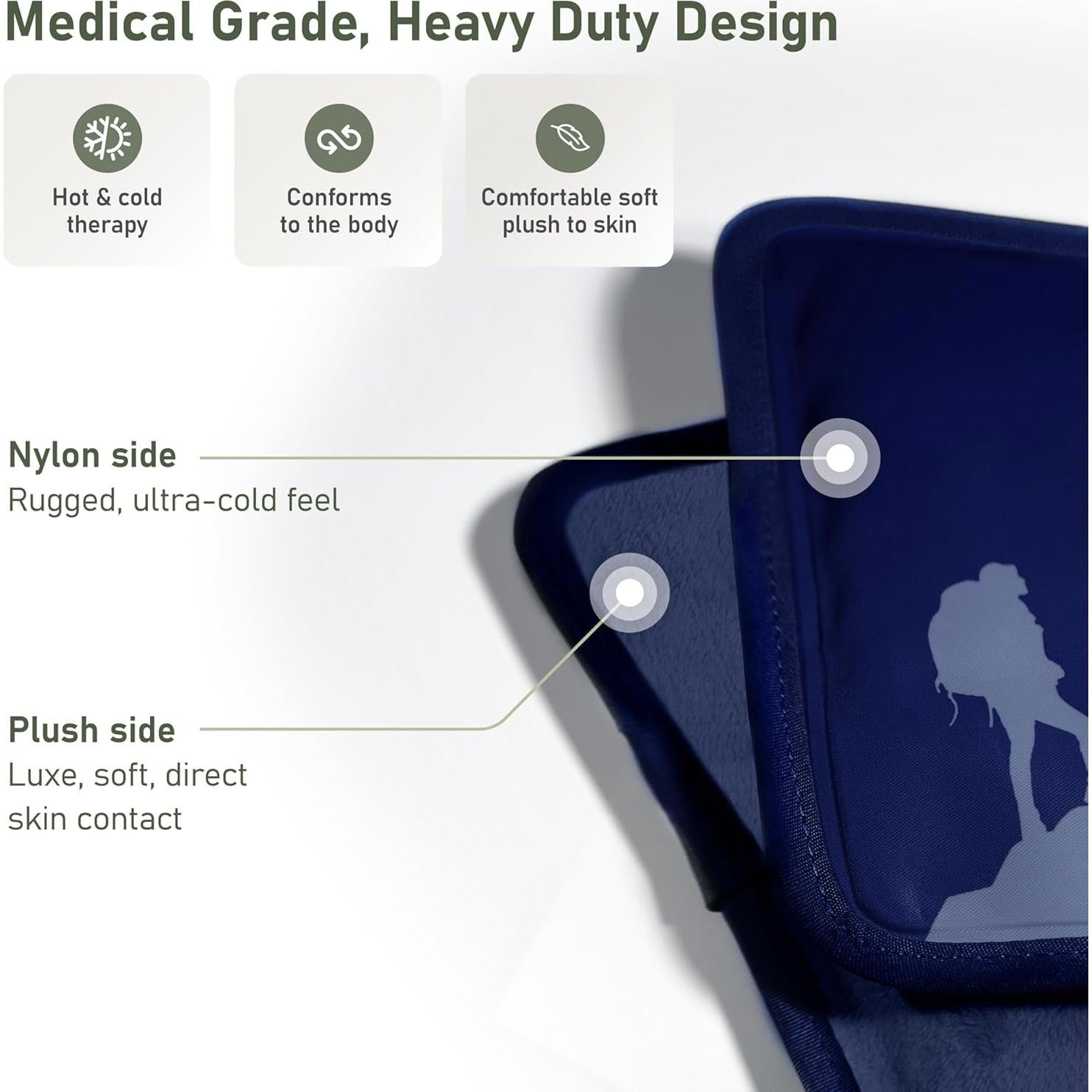 Paquete de Hielo Reutilizable Sherpa 27.94x15.24cm Azul