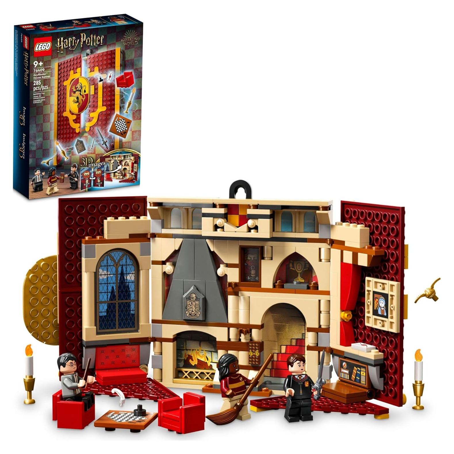 Banner Casa Gryffindor LEGO Harry Potter 76409 20 cm 285 Piezas
