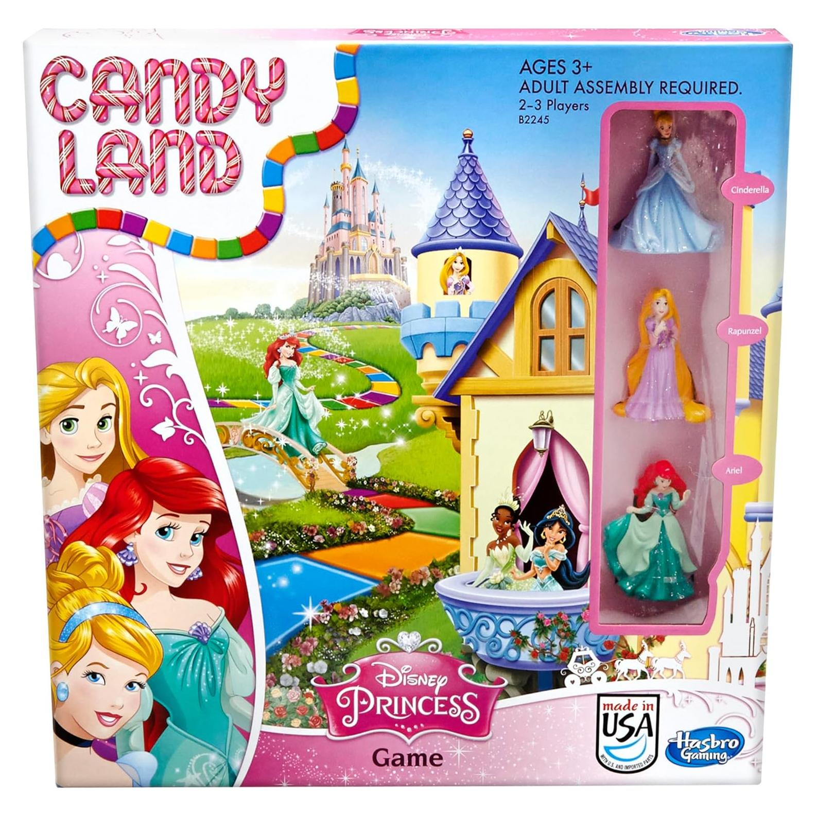 Juego de Mesa Candy Land Princesa Disney Hasbro 0.49 kg