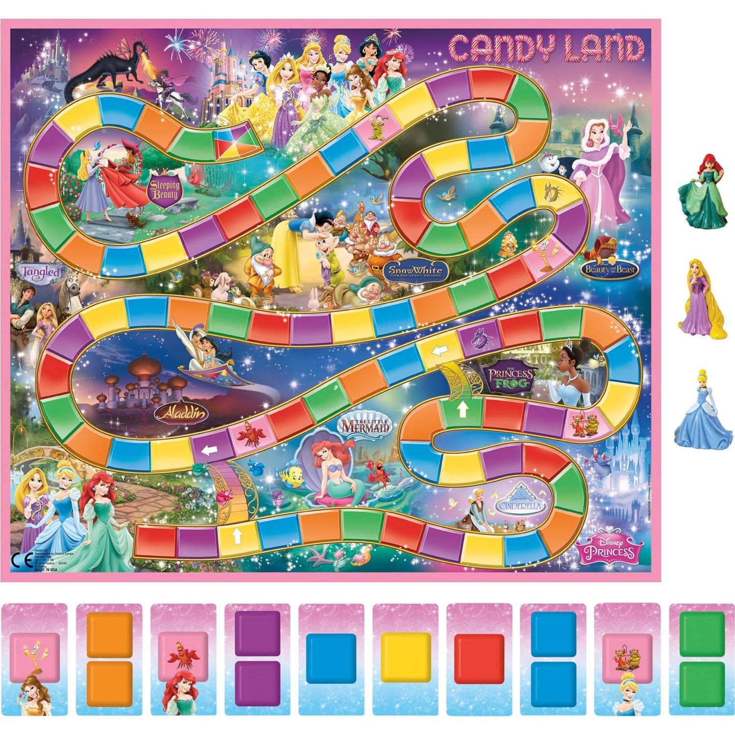 Juego de Mesa Candy Land Princesa Disney Hasbro 0.49 kg