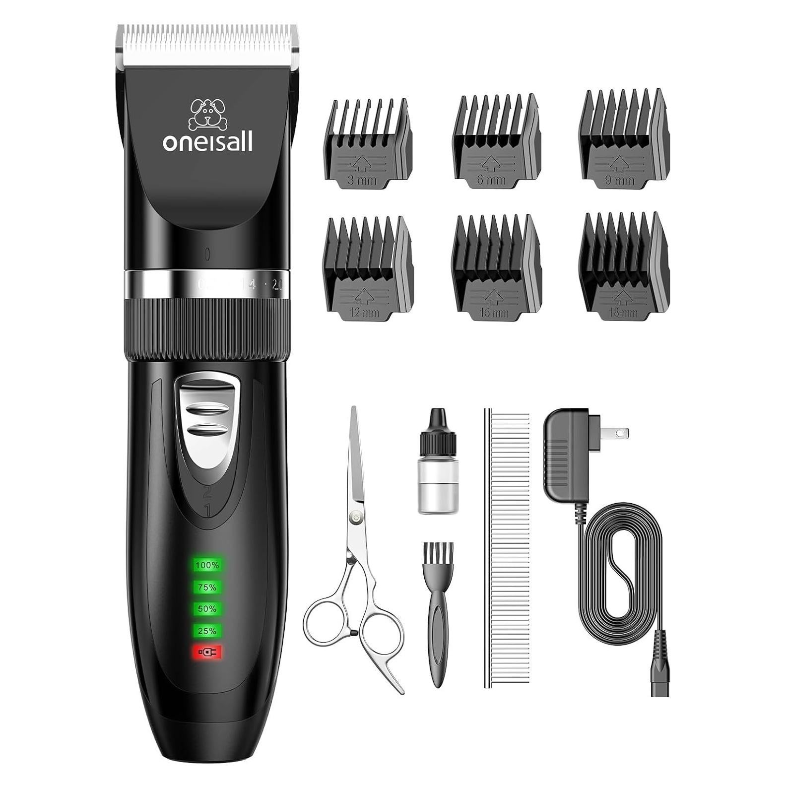 Cortapelos Inalámbrico Oneisall para Gatos y Perros Pequeños
