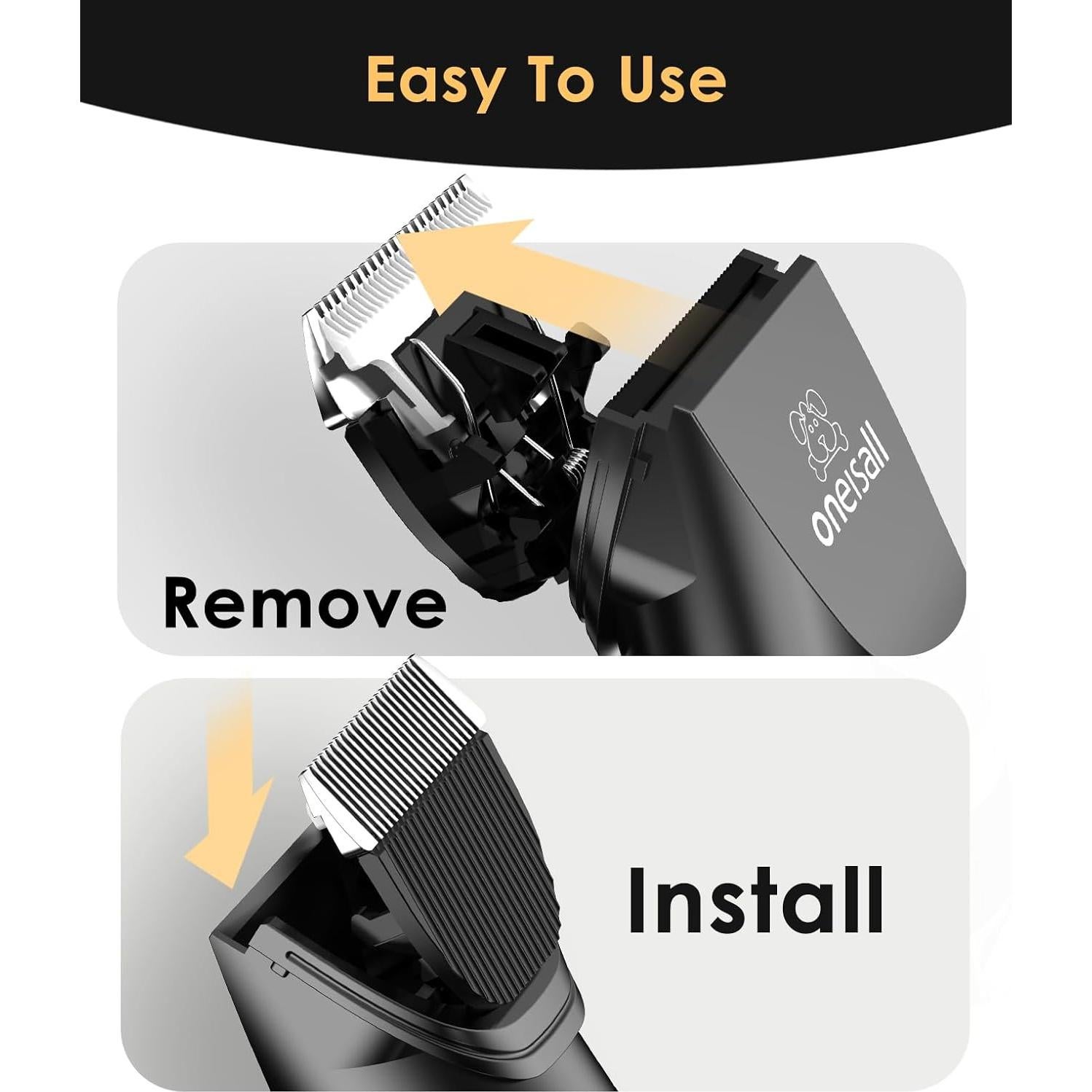 Cortapelos Inalámbrico Oneisall para Gatos y Perros Pequeños