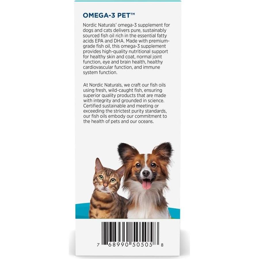 Omega-3 para Mascotas Nordic Naturals 59 ml - Aceite de Pescado