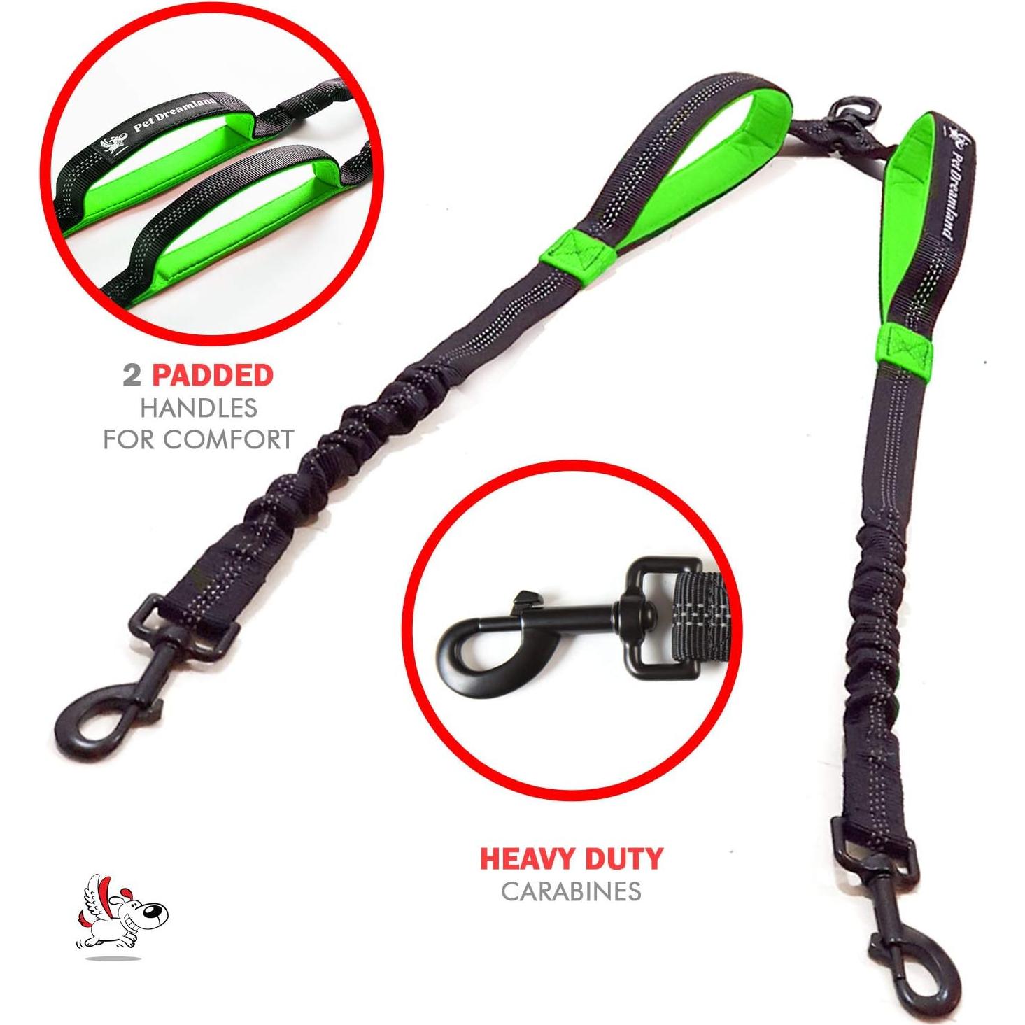 Acoplador de Correa Doble Pet Dreamland para Perros Medianos