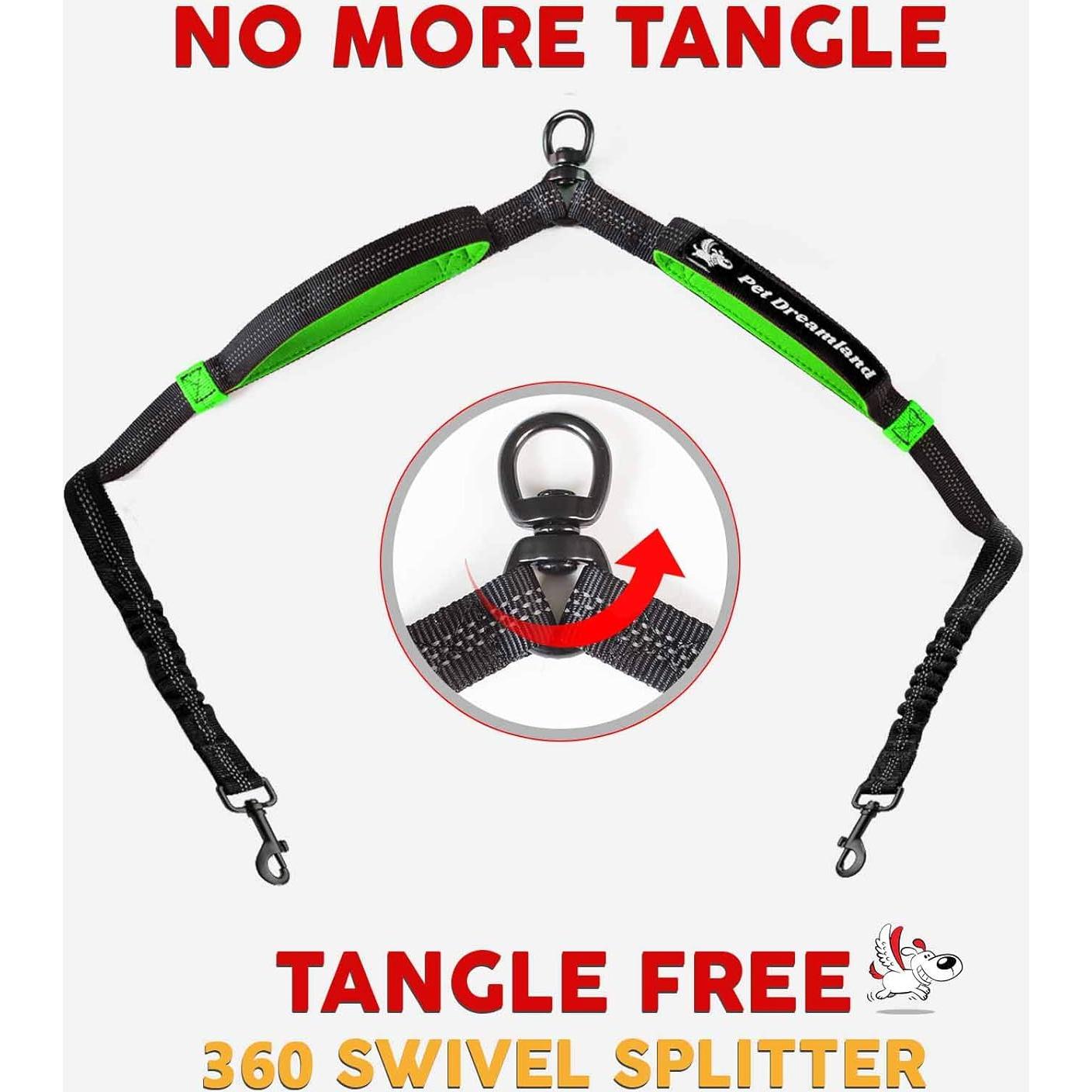 Acoplador de Correa Doble Pet Dreamland para Perros Medianos