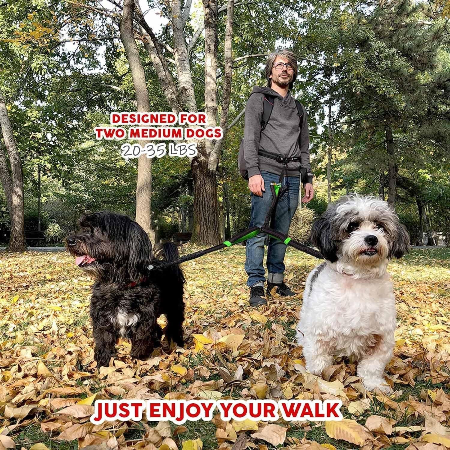 Acoplador de Correa Doble Pet Dreamland para Perros Medianos