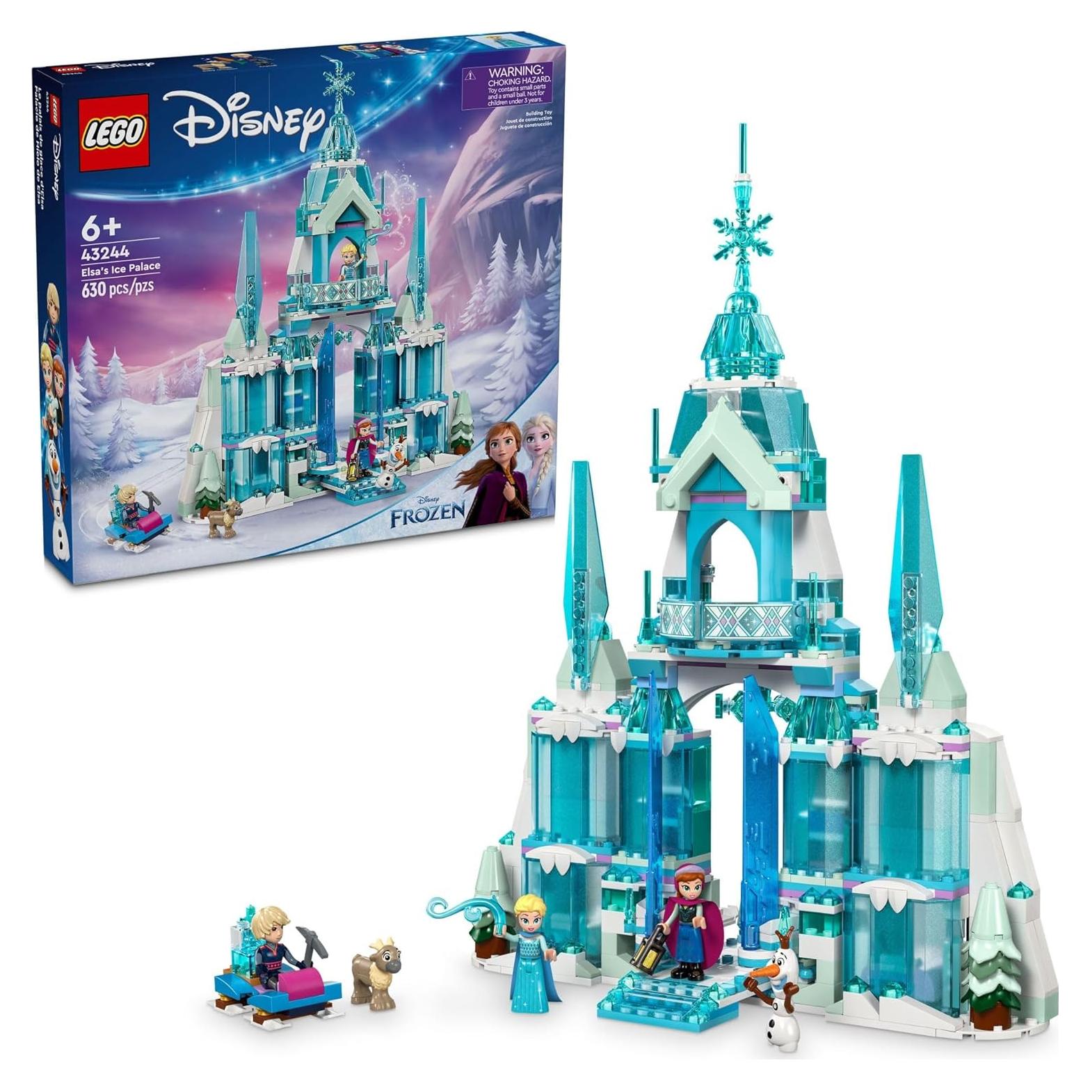 LEGO Disney Frozen Palacio de Hielo Elsa 630 Piezas