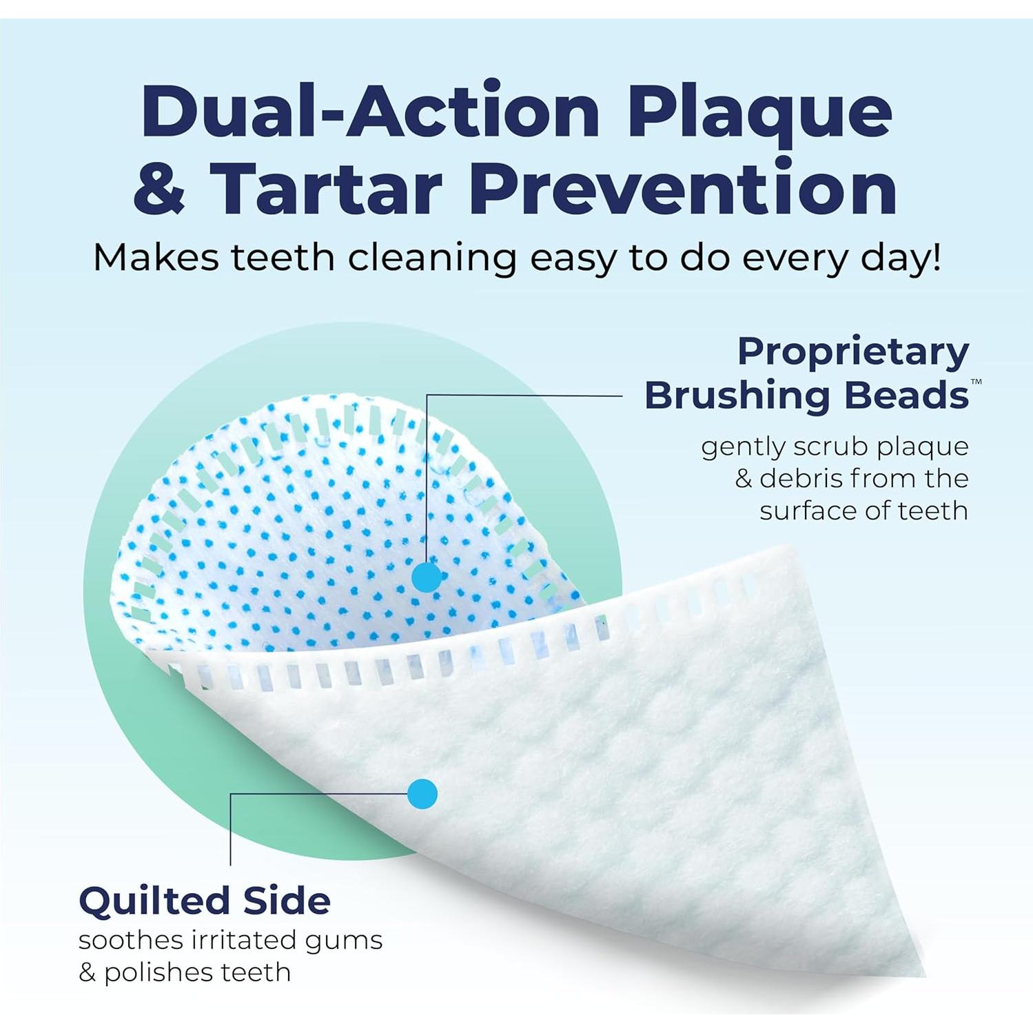 Mitón de limpieza dental Vetnique Dentabliss para perros - Sabor Pollo