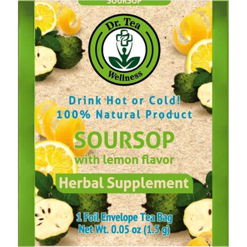 Té de Guanábana con Limón Dr. Tea - 20 Bolsitas Orgánicas