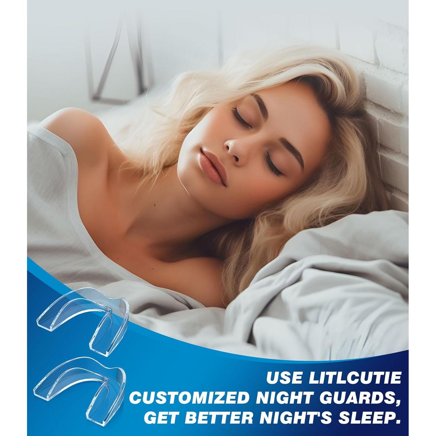 Protector Bucal Litlcutie para Rechinar Dientes - 4 Piezas