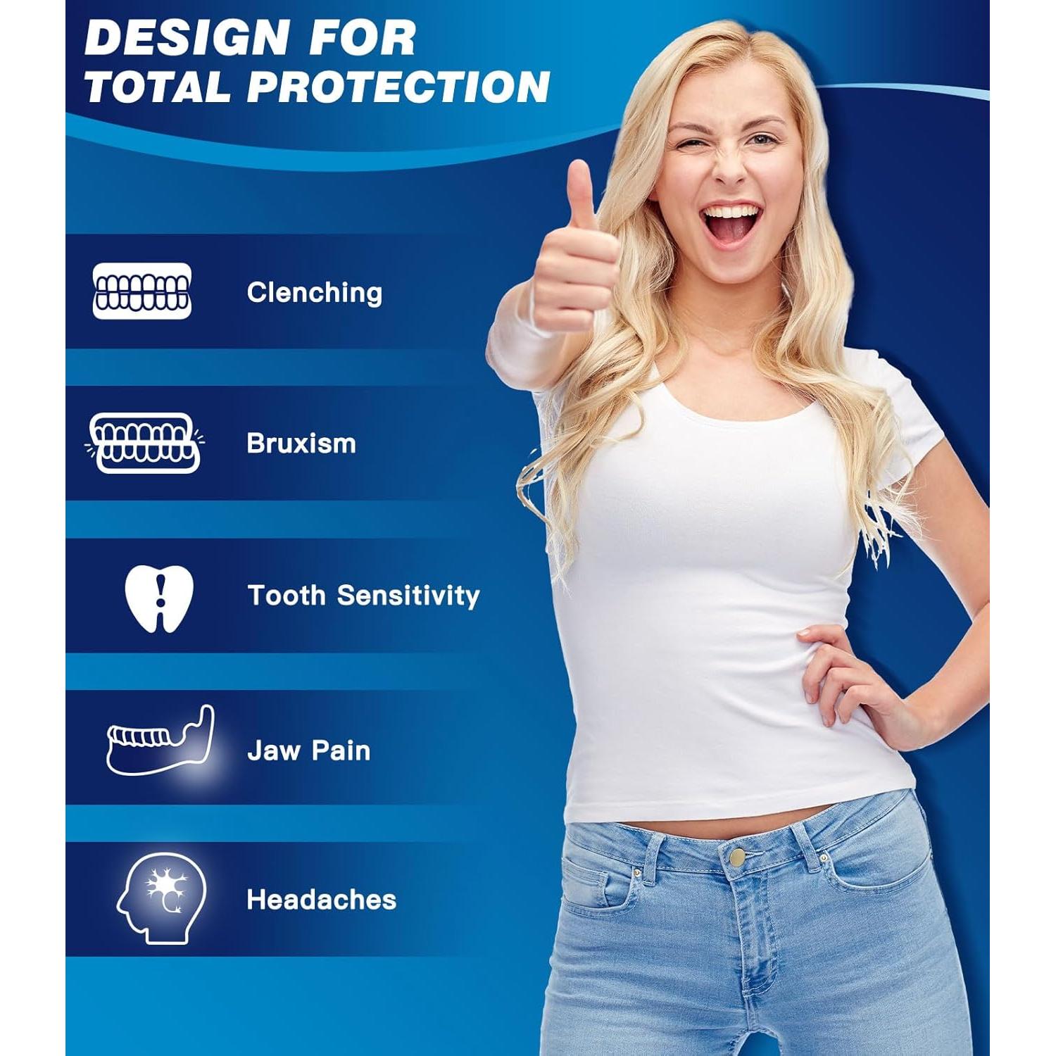 Protector Bucal Litlcutie para Rechinar Dientes - 4 Piezas