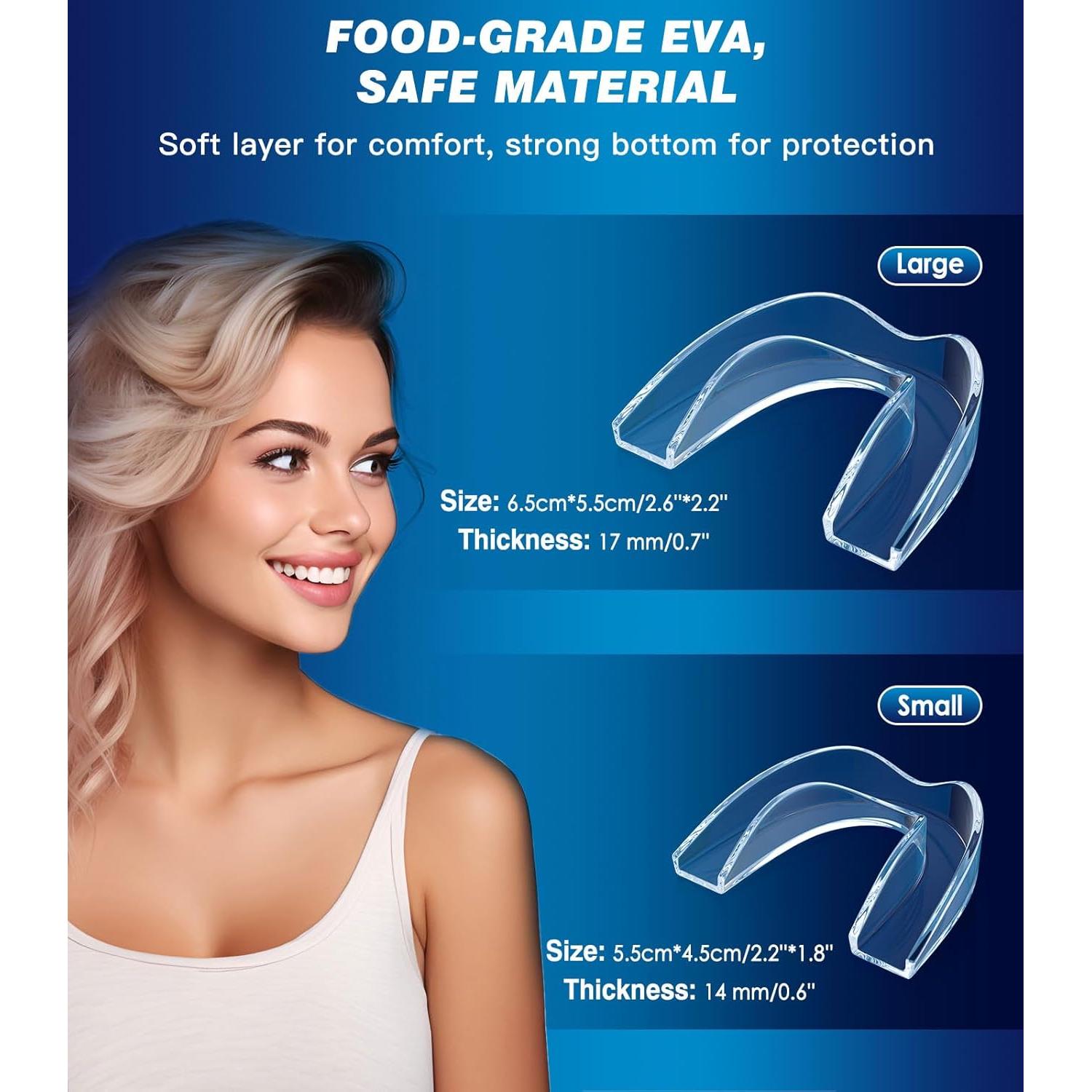 Protector Bucal Litlcutie para Rechinar Dientes - 4 Piezas