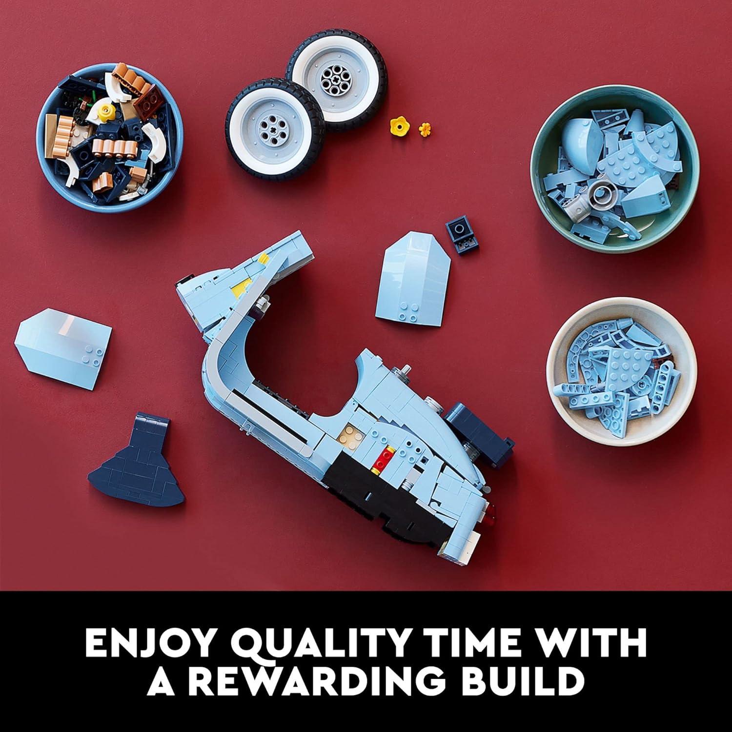 LEGO Vespa 125 Modelo Construcción 1106 Piezas Azul