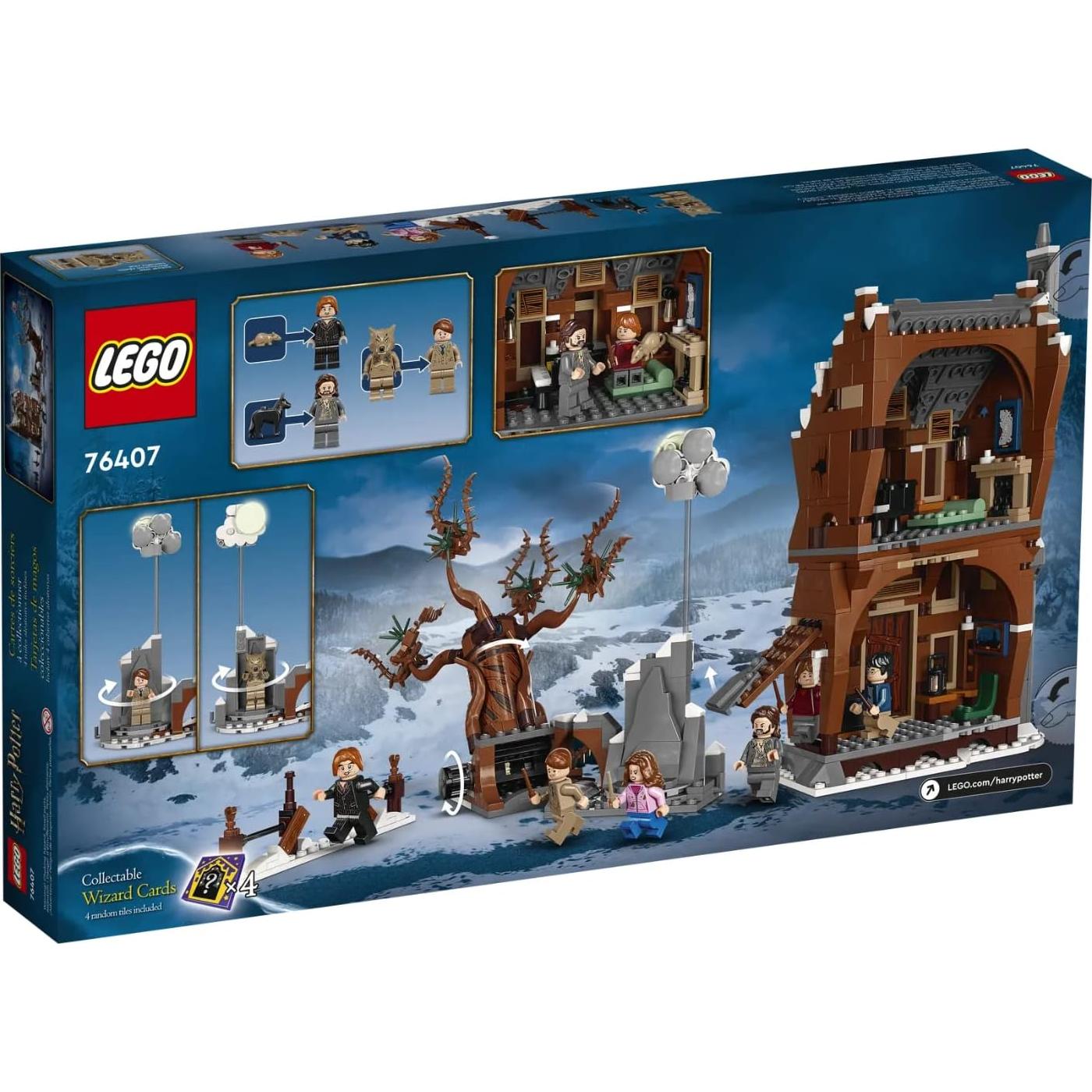 LEGO Harry Potter La Cabaña Gritona y Sauce Boxeador 76407