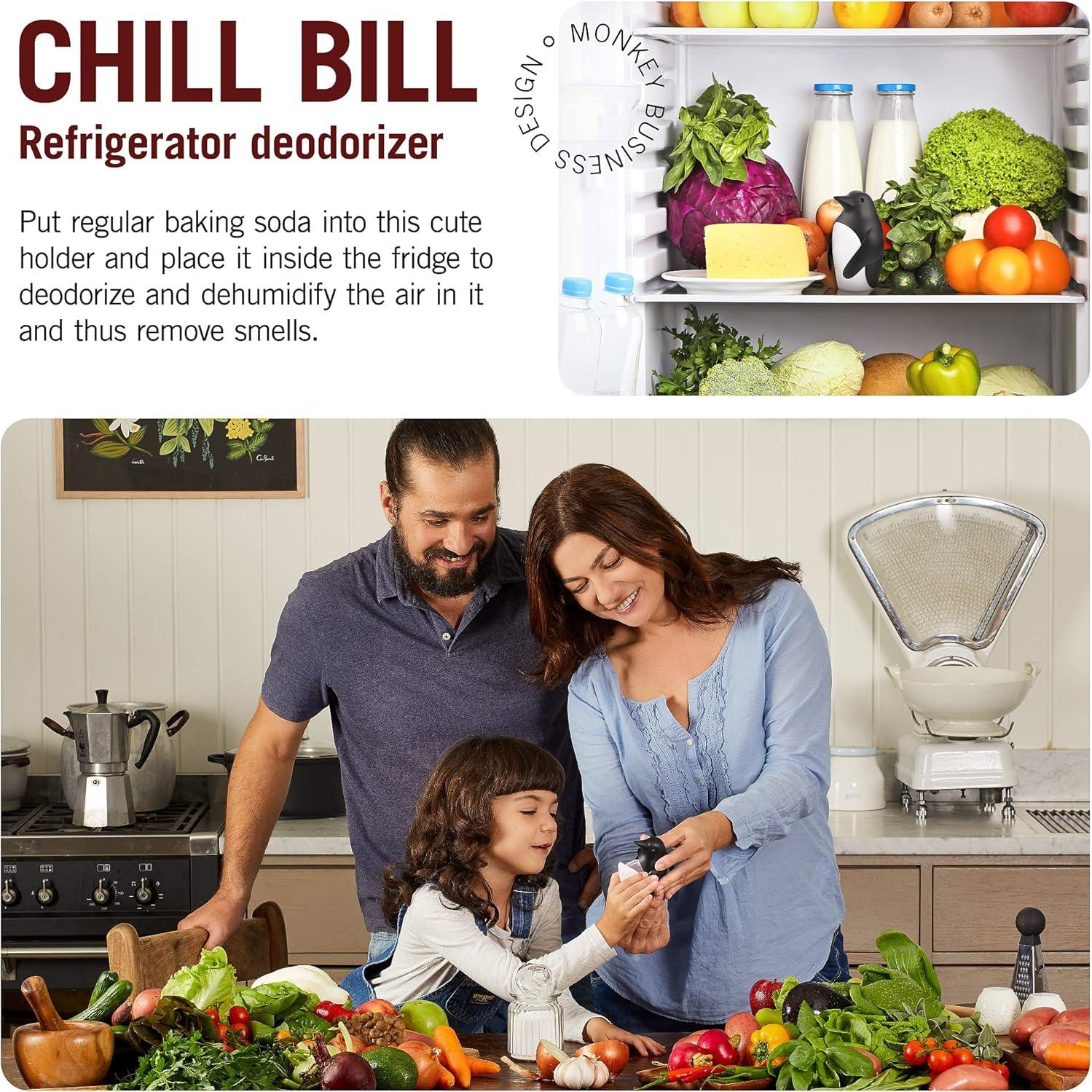 Desodorante de Refrigerador Chill Bill Monkey Business - Bicarbonato