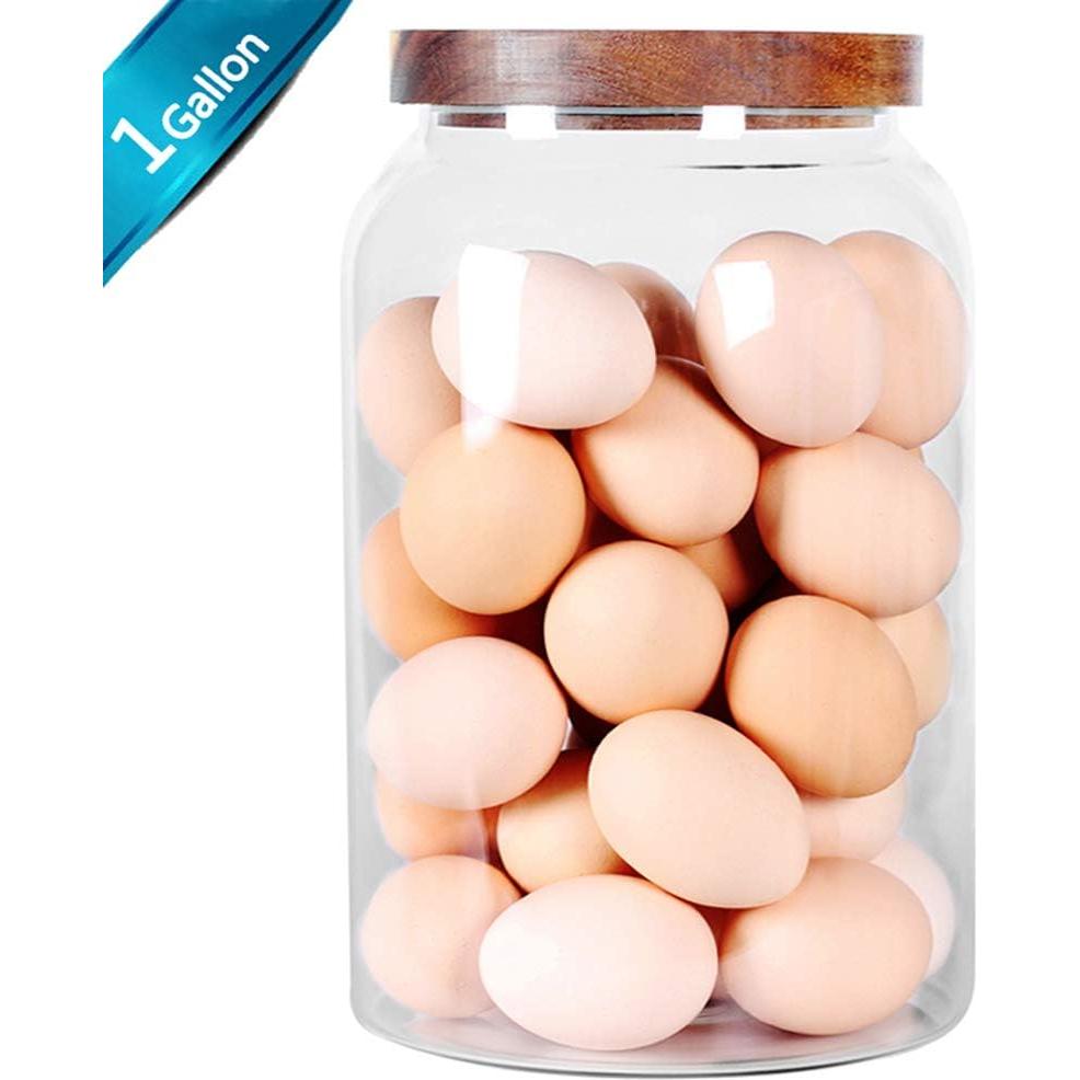 Tarro de Almacenamiento de Vidrio SAIOOL 3.78L Hermético