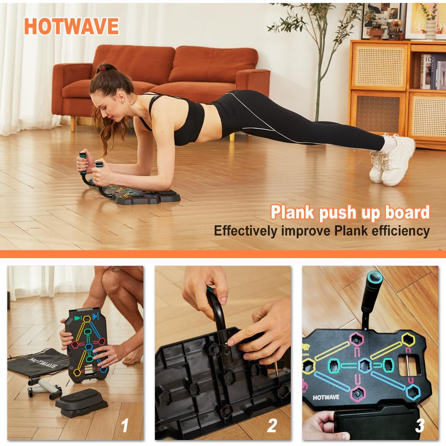 Equipo de Entrenamiento Portátil HOTWAVE con 20 Accesorios