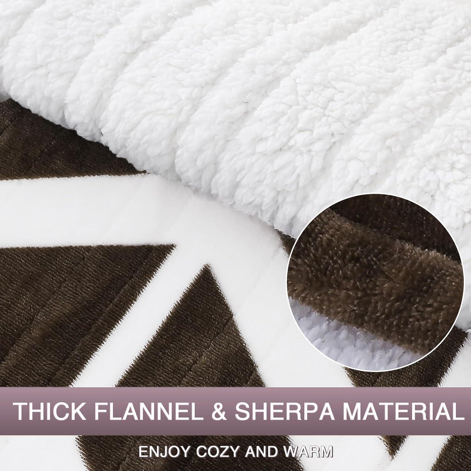 Manta Eléctrica VENTIMI 127x152 cm 4 Niveles Calor Café