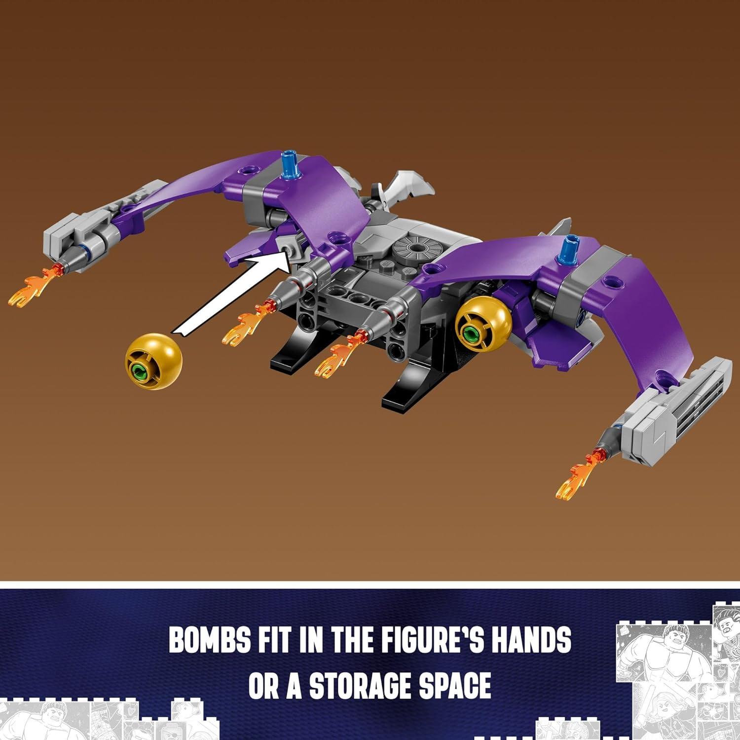 LEGO Marvel Duende Verde 76284 - Figura de Acción 24 cm