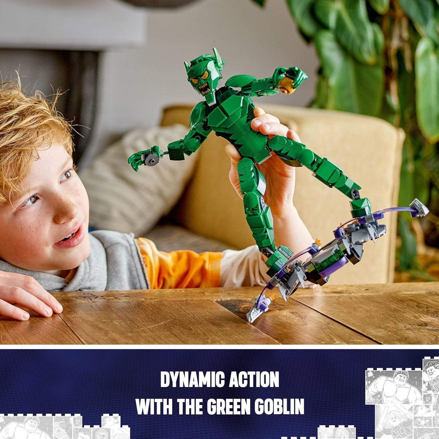 LEGO Marvel Duende Verde 76284 - Figura de Acción 24 cm