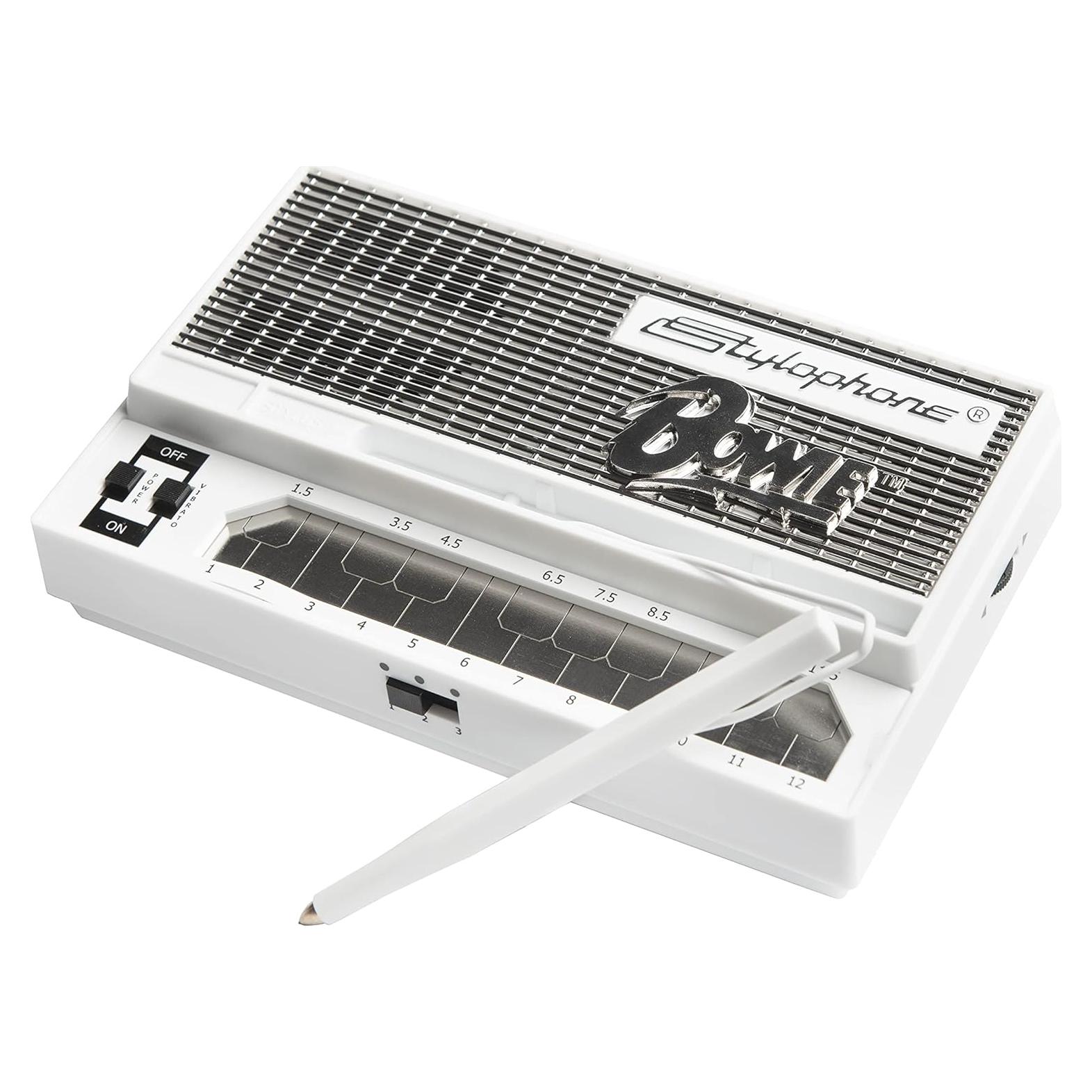 Sintetizador Bowie Stylophone Ed. Limitada Blanco