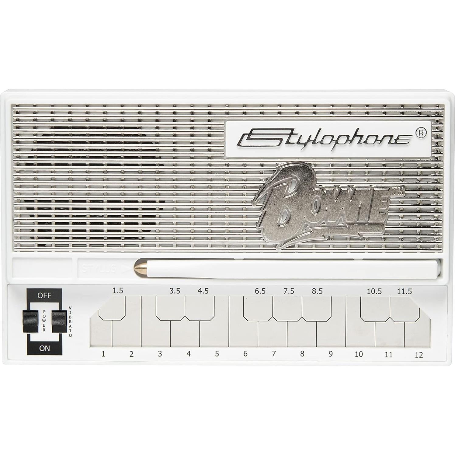 Sintetizador Bowie Stylophone Ed. Limitada Blanco