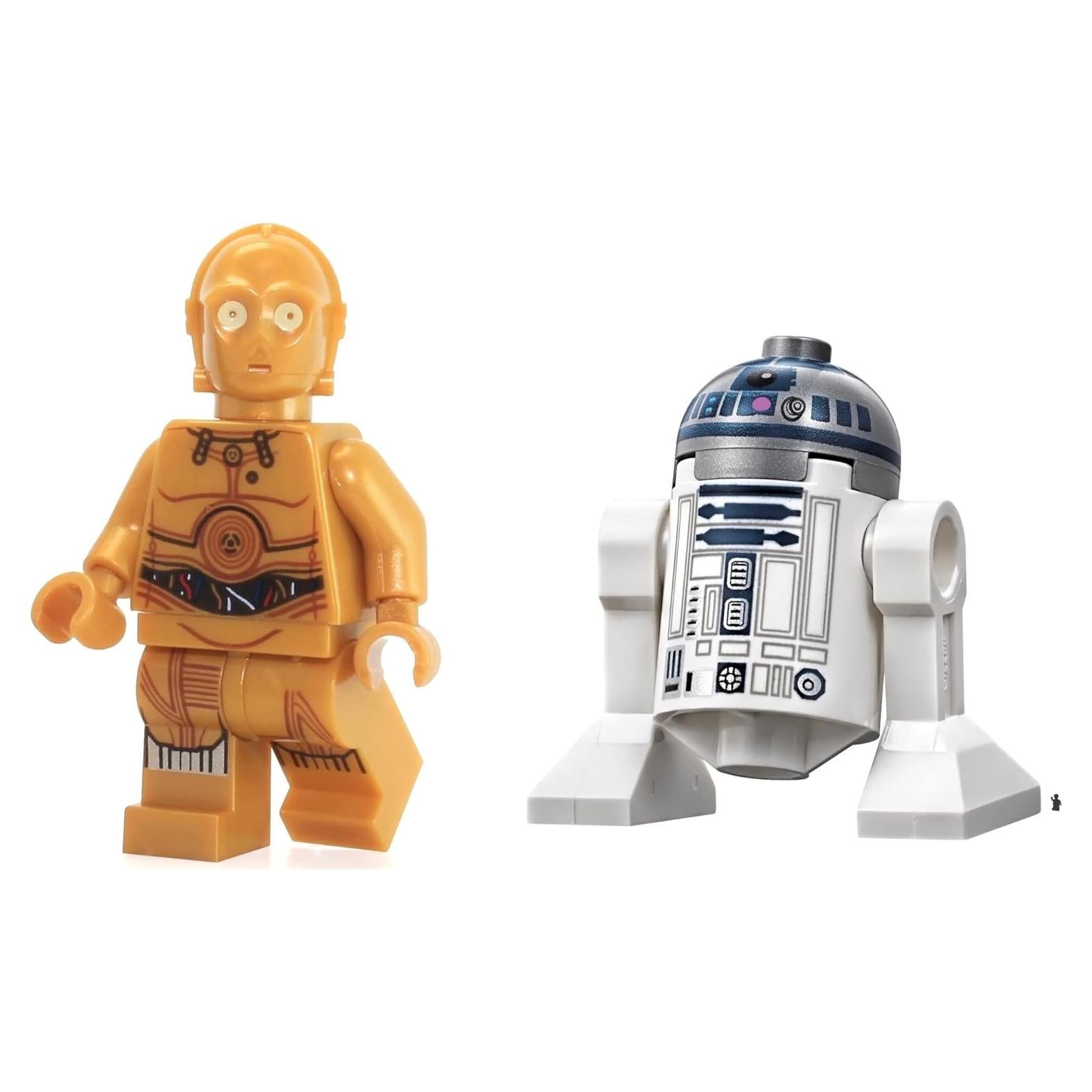 LEGO Star Wars Minifigura C-3PO y R2-D2 - 9,66 g