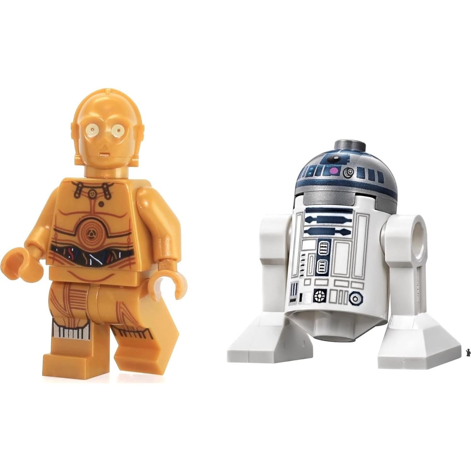 LEGO Star Wars Minifigura C-3PO y R2-D2 - 9,66 g