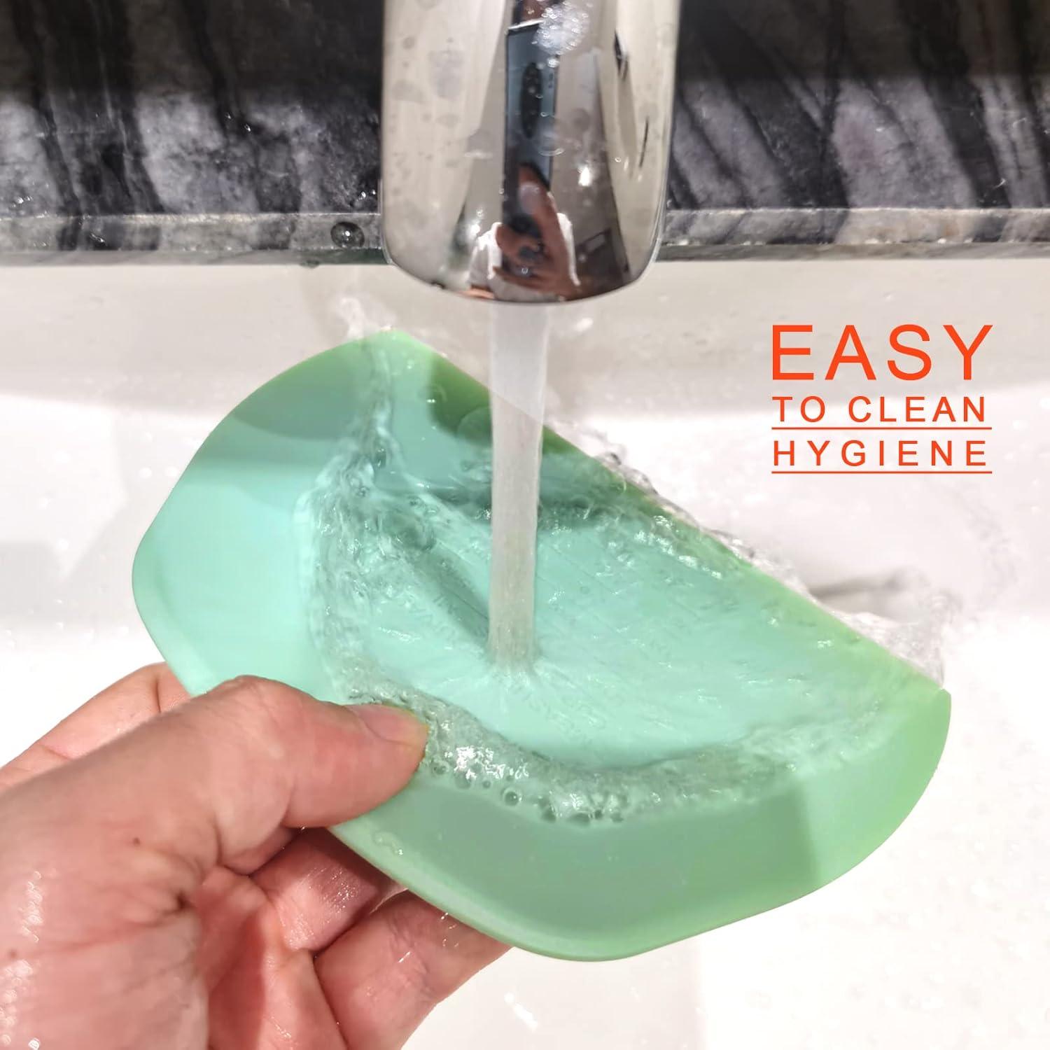 Raspadores de Masa Teenitor 2 Pcs Plástico Verde 15.5x11.4cm