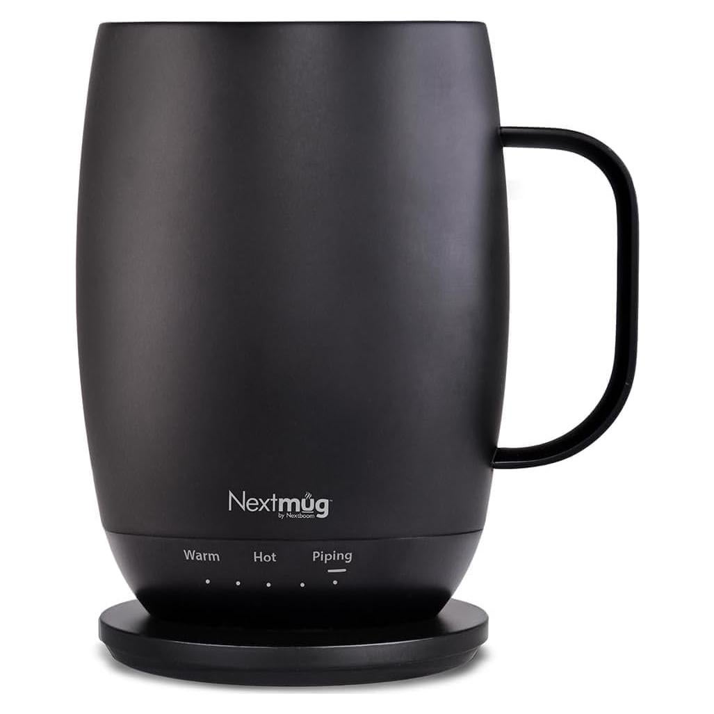 Nextmug Plus - Taza autocalentable 532 ml Negro