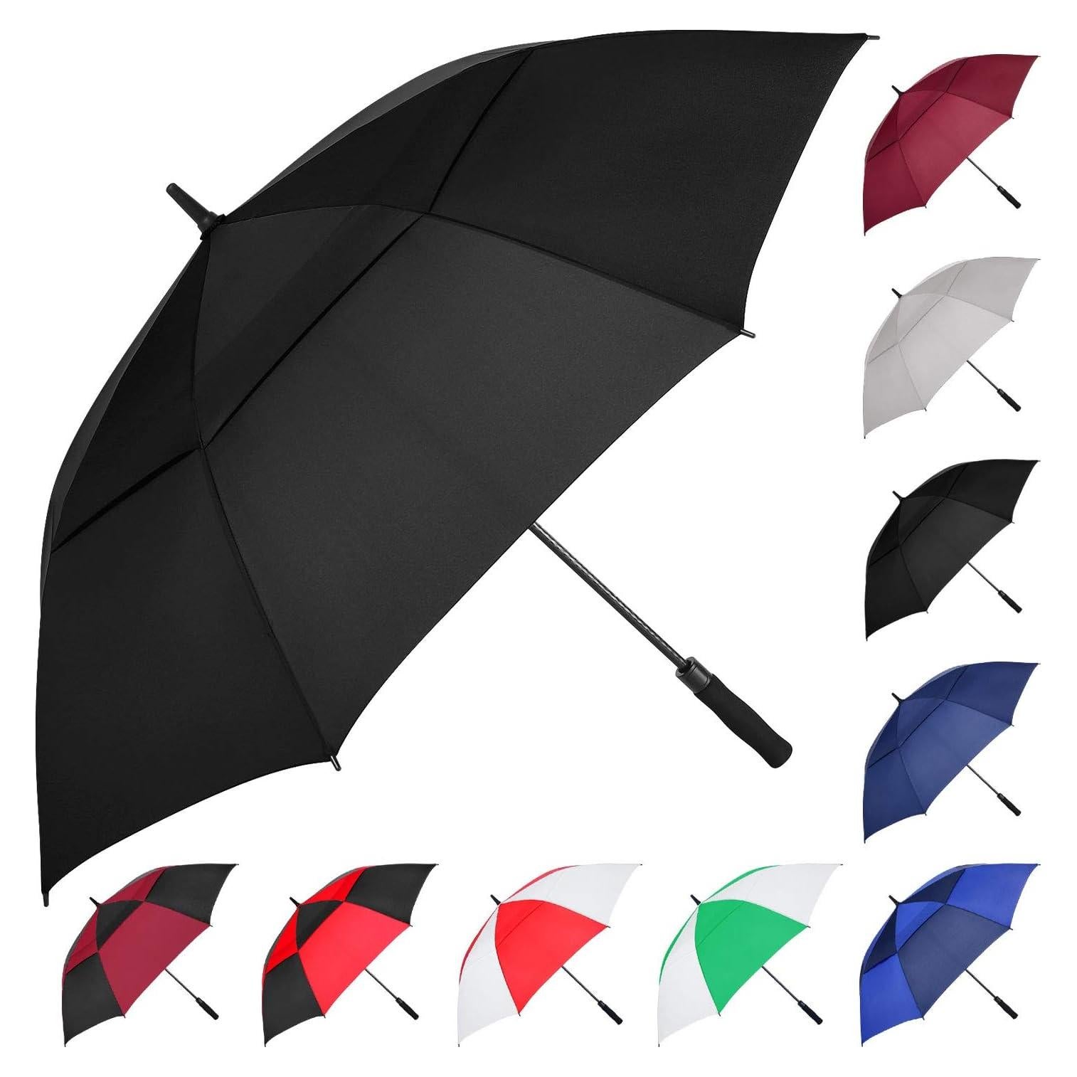 Paraguas de Golf MRTLLOA Automático 157 cm Doble Dosel