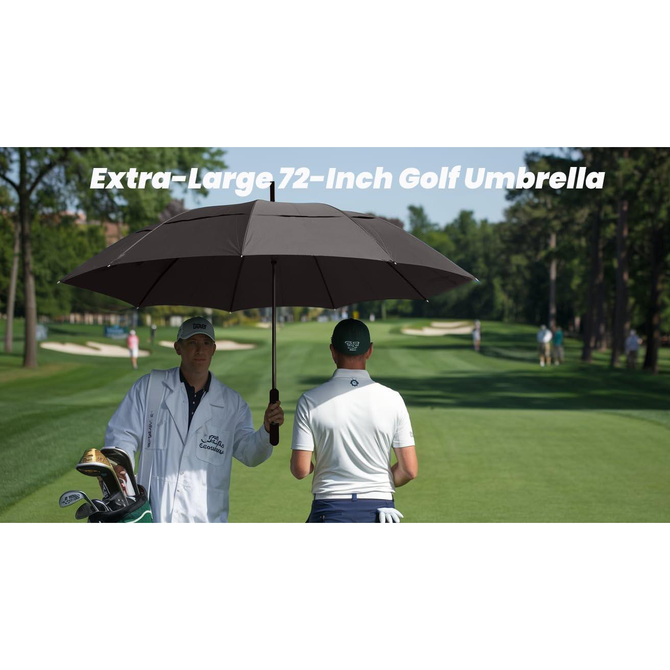 Paraguas de Golf MRTLLOA Automático 157 cm Doble Dosel