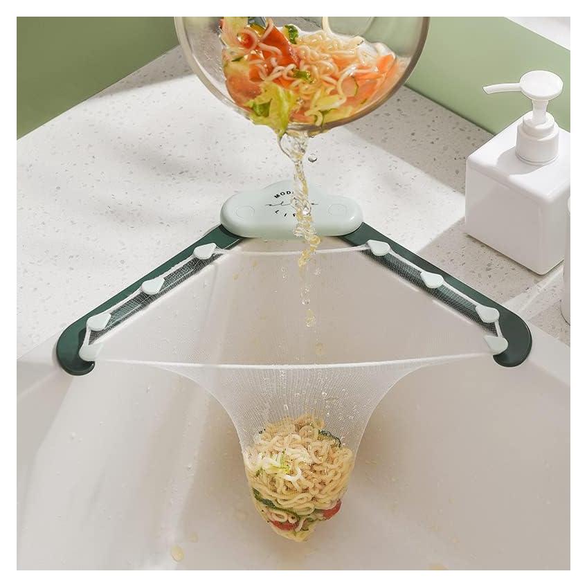 Colador de Fregadero Triangular Azima Gris - 150 Piezas