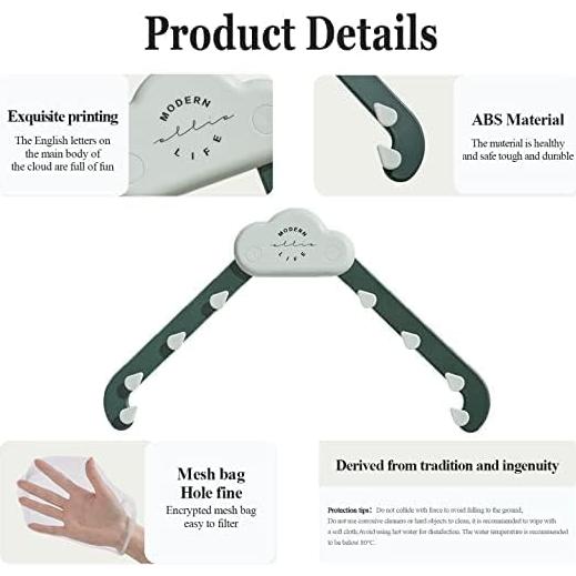 Colador de Fregadero Triangular Azima Gris - 150 Piezas