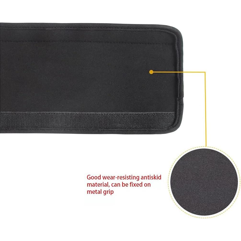 Cubiertas de Manijas de Puerta Refrigerador NETILGEN 2 Pcs Café Vintage