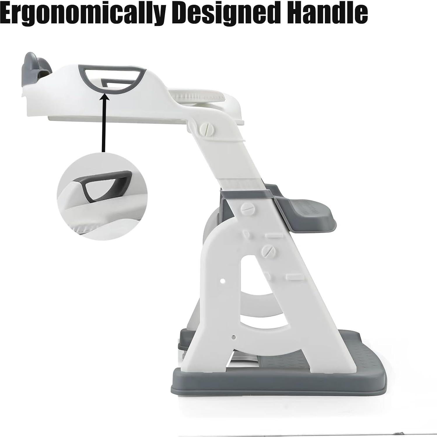 Asiento de Entrenamiento para Baño PandaEar Gris con Escalera