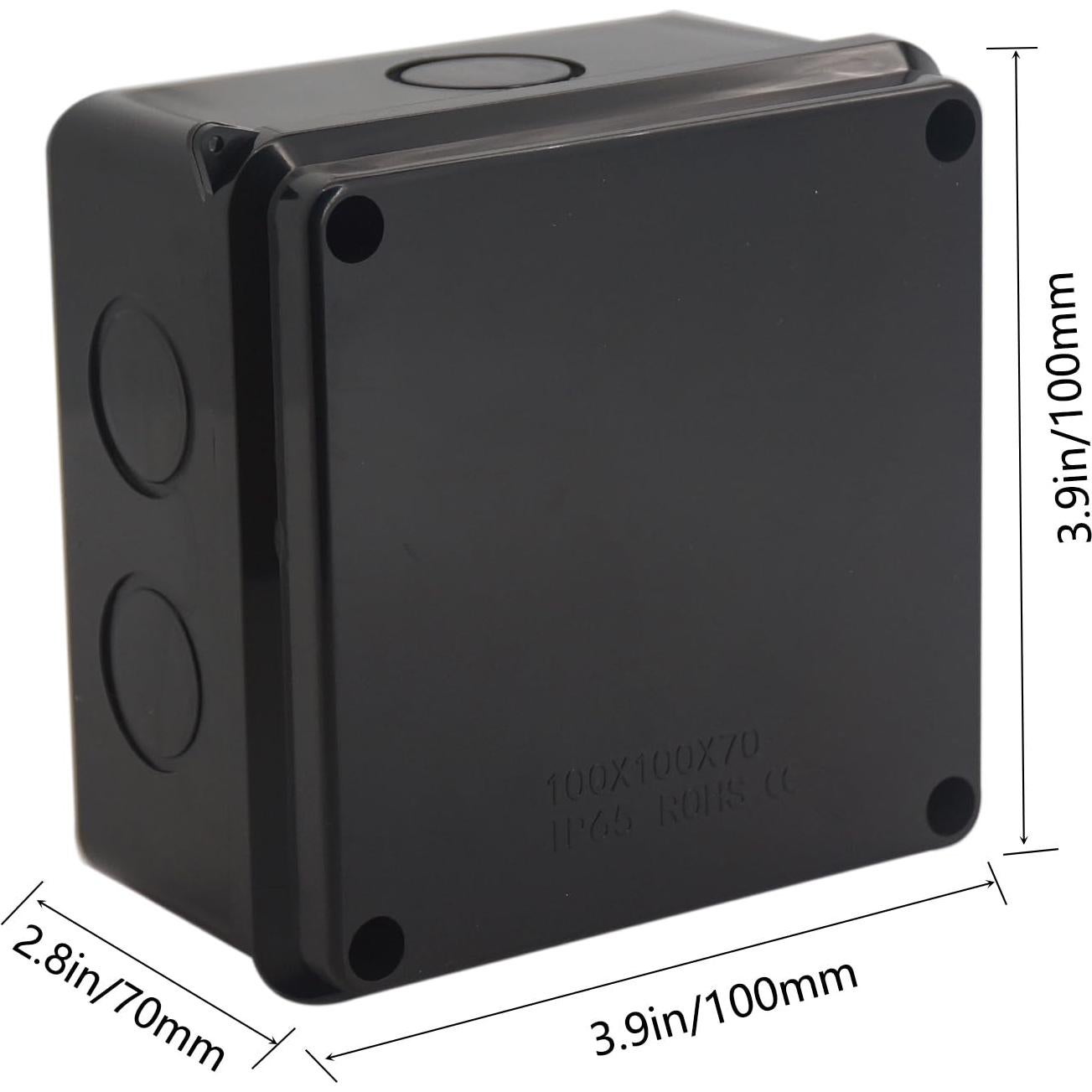 Caja de Conexiones Impermeable IP65 LuSumtly 100x100x70mm