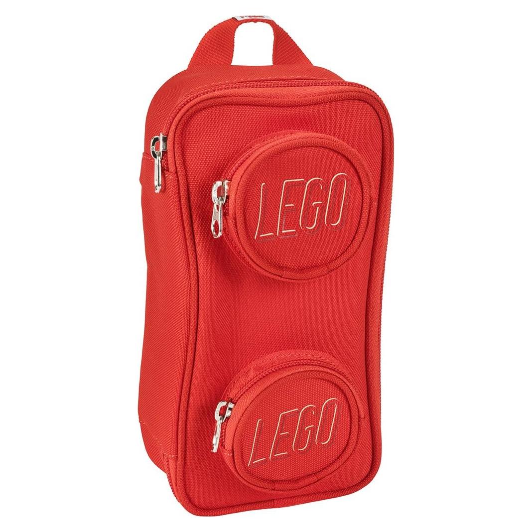 Funda de Ladrillos LEGO Rojo 20x10x6 cm para útiles
