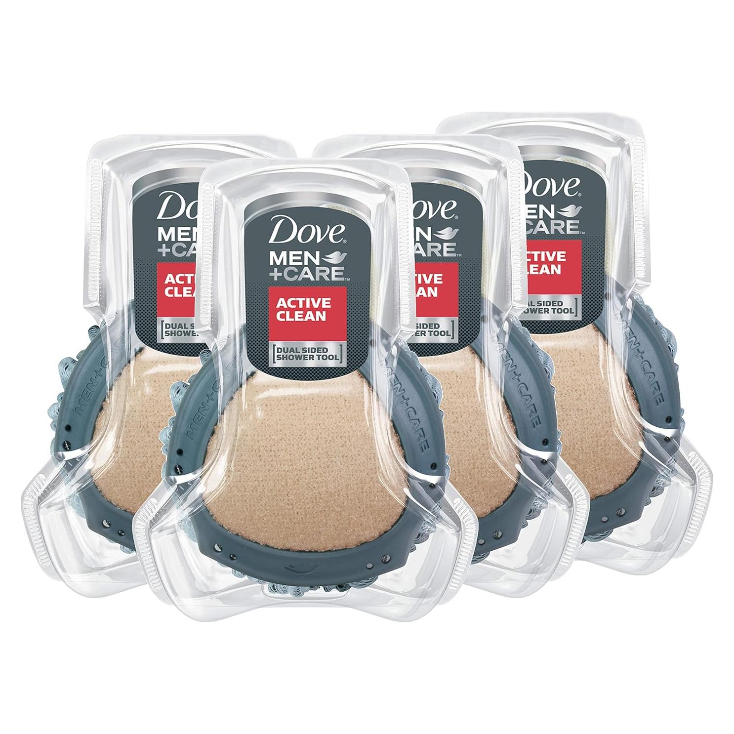 Herramienta de Ducha Dove Men+Care Exfoliante 2 en 1 14x8.9cm